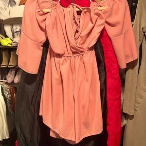 Bubble gum pink romper